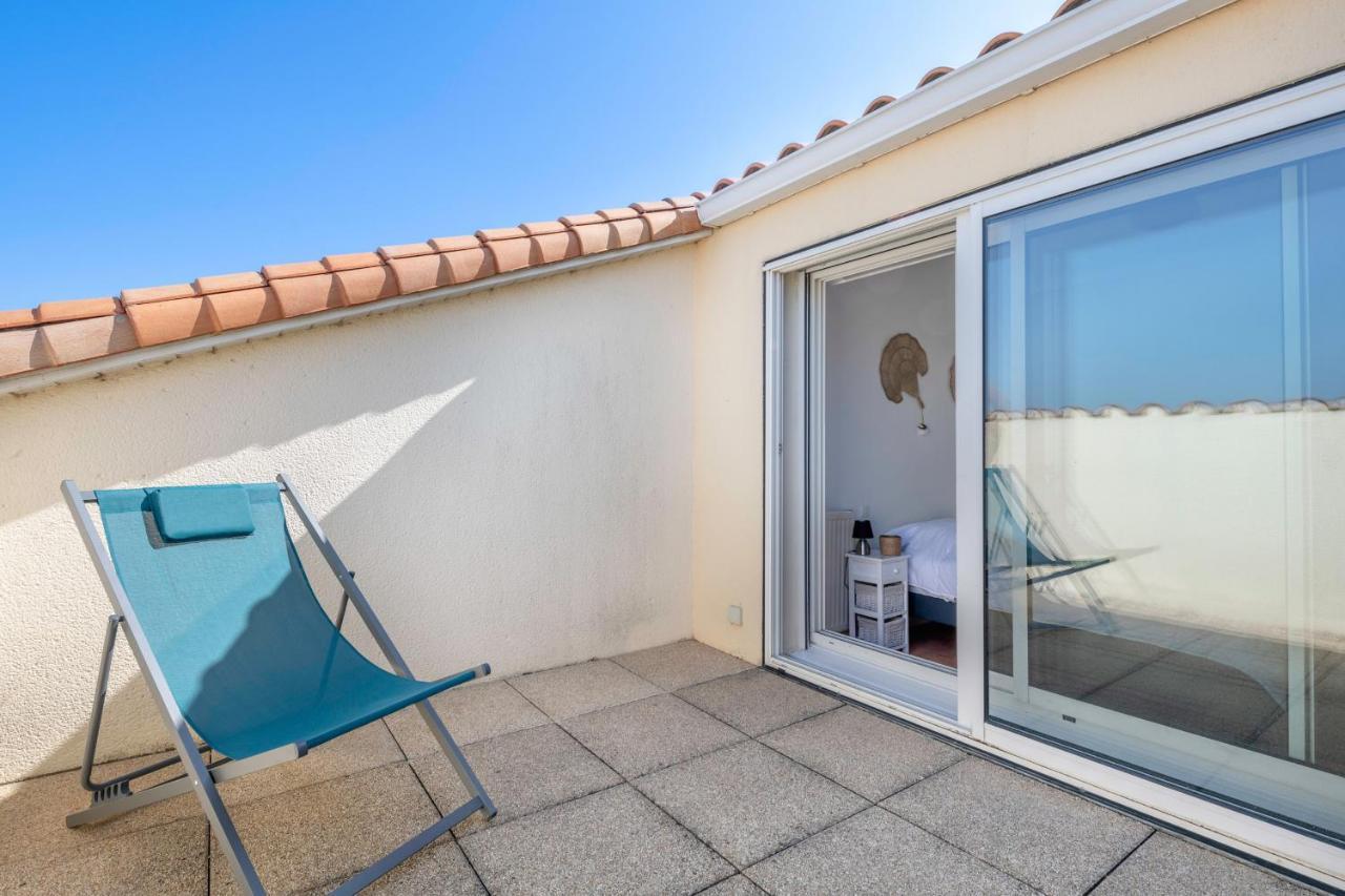 Face Mer - Bel Appartement Pour 4 Saint-Brévin-les-Pins Luaran gambar
